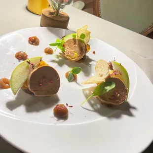 Appetizer foie grasse