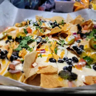 nachos, food