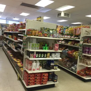 a grocery store aisle