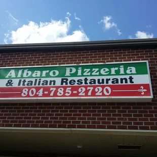 the front of the restaurant