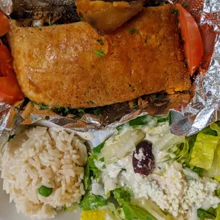 Eggplant Mousaka Platter