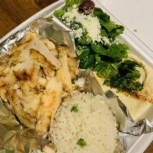 Chicken Shawarma Plate
