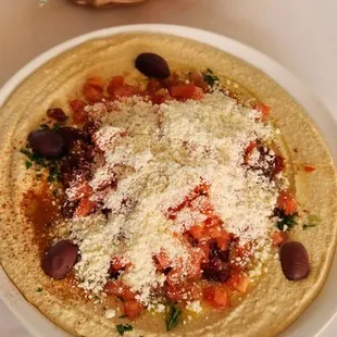 Hummus with extra pita