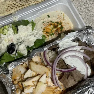 Chicken Gyro Plate Lunch Special