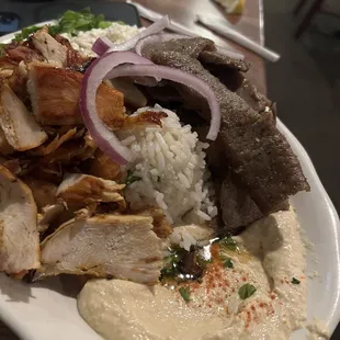 a plate of food