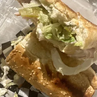 Turkey Sub DONT ORDER DOORDASH FROM THIS RESTAURANT!!!!!!!!  they don't care about your food and will throw anything in the bag!