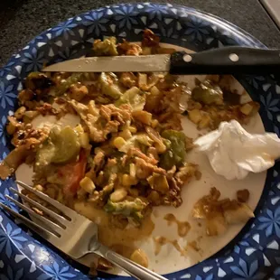 Chicken Fajita Sub which (the first half) had to be eaten with a knife and fork because it was so soggy.