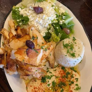Chicken Shawarma Plate