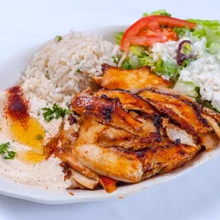 Chicken Shawrma plate