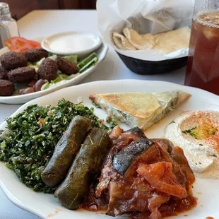Vegetarian plate