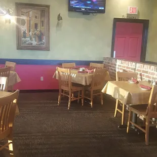 Dining area.