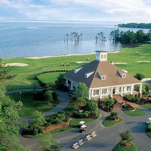 View from above the Clubhouse.