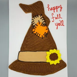 One of our large iced sugar cookie creations