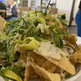 Italian Nachos with Italian Sausage
