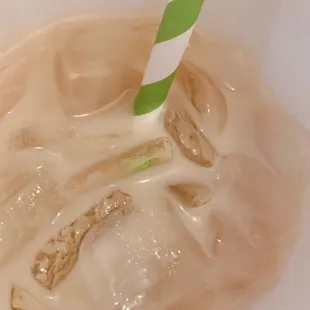Authentic horchata not too sweet, just right