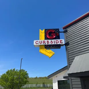 This is where you pick up curbside delivery.