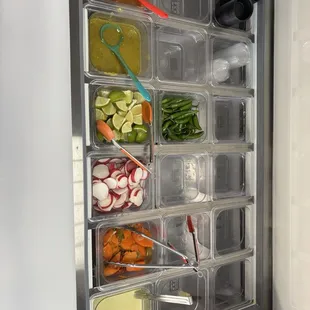 Salsa bar
