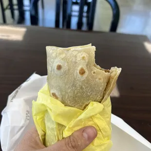 The best grilled chicken burrito in the IE ... Everything here is so good this place should be 10x busier