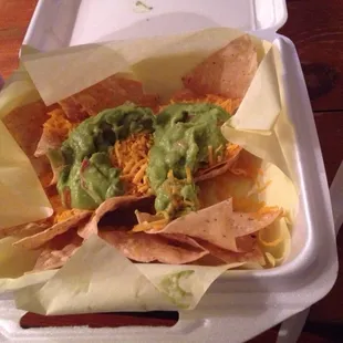 Chips and guacamole