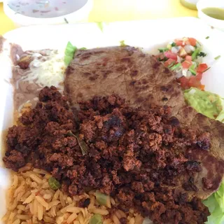#12 Carne Asada Plate