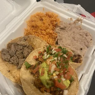 2 taco plate