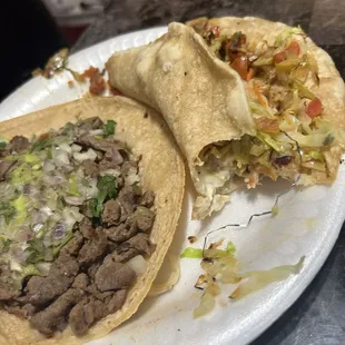 A peace of metal in my taco