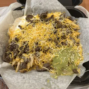 Carne asada fries ($17.99)