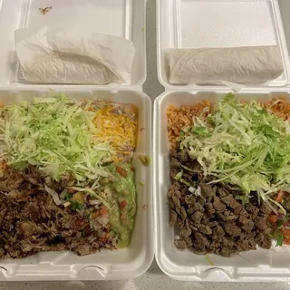 #12. Carne Asada Combination Platter