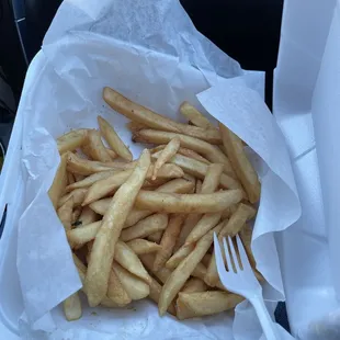 Plain French fries