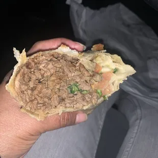 Carne Asada Burrito