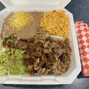 Carnitas combo