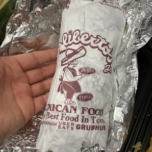 Carne Asada Burrito