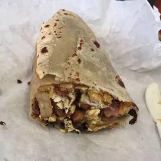 Ham Breakfast Burritos