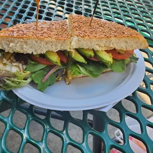 Vegetarian mufaletta