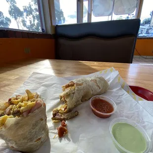 Ham Breakfast Burrito