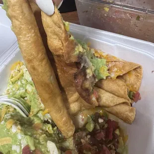 Asada taquitos
