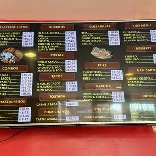 Menu 2/17/24