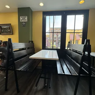 interior, sushi and sashimi