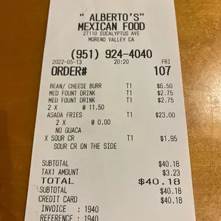 Prices