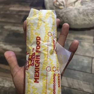 5.99 for a 2.99 bean and cheese burrito ?? Like man the hell is this ?