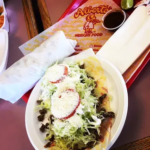 Aiden said best Mexican food he has had