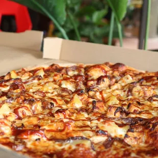 pizza, food
