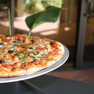 pizza, food