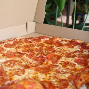 pizza, food