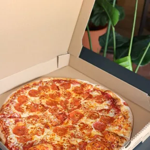 pizza, food