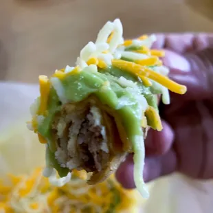 Inside Regular Rolled Taco with Ground Beef (50/100)