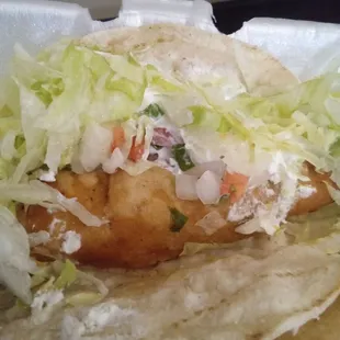 Fish taco