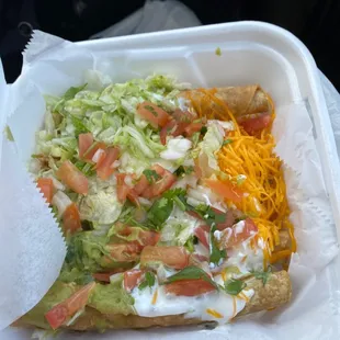 This is what I got , where is the carne asada, ripped off