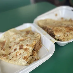 Mar y Cielo Quesadilla....I can never finish it in one sitting! Awesome portion for the $.