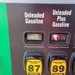 $4.45 / 477/ super $4.99 diesel $4.95 Albertsons Xpress Blue Diamond T 10.10.23